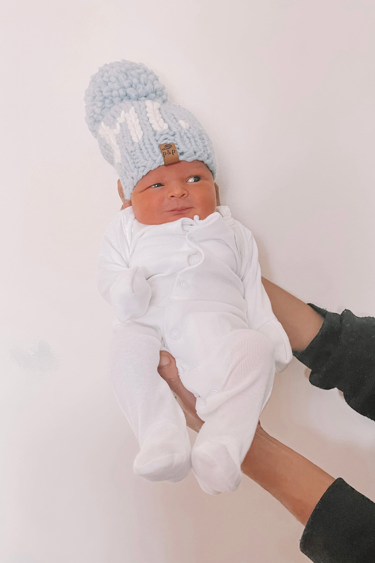 Hand Knit Beanie – "Hi" Hats| Pine & Poppy