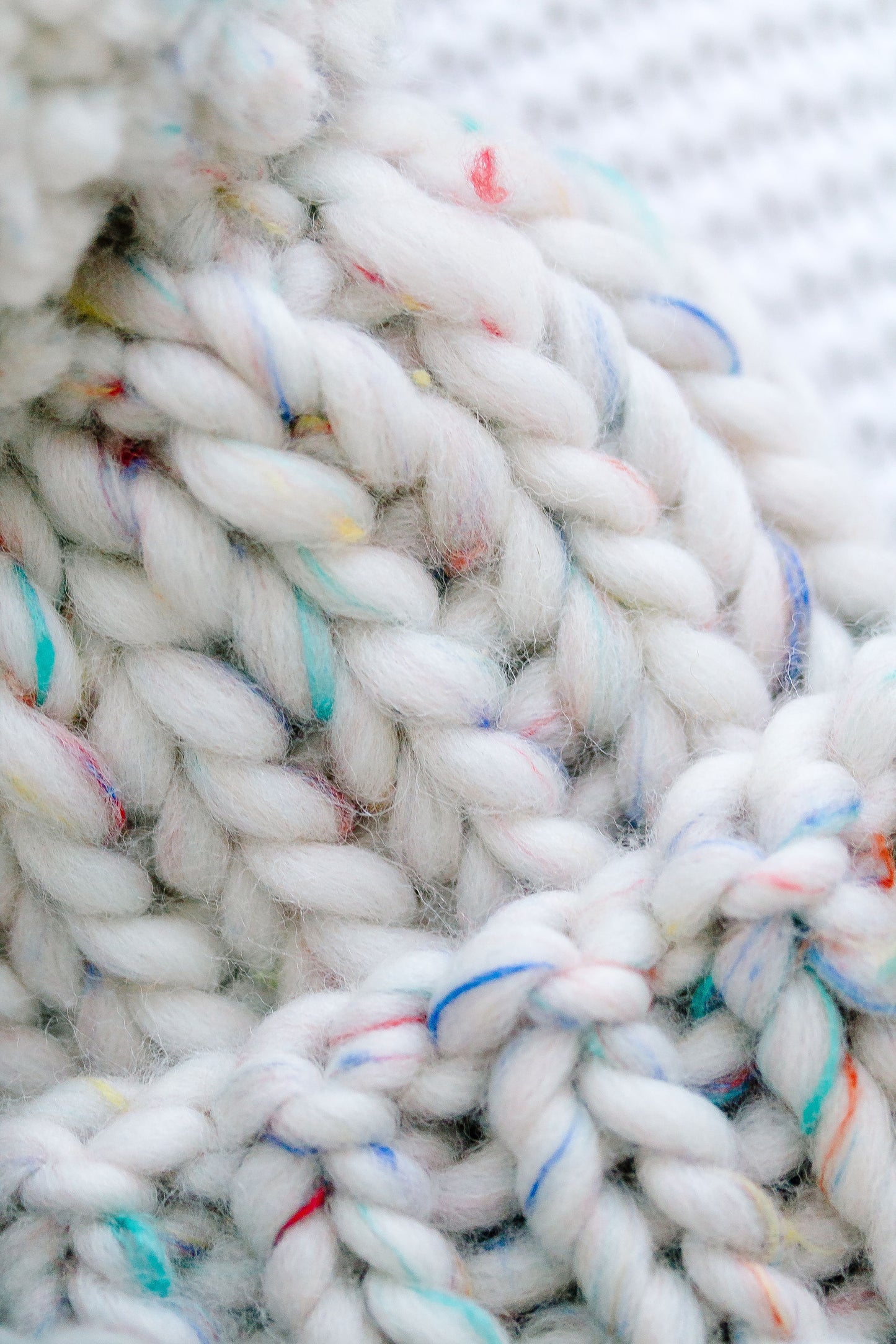 Hand Knit Beanie – Funfetti | Pine & Poppy