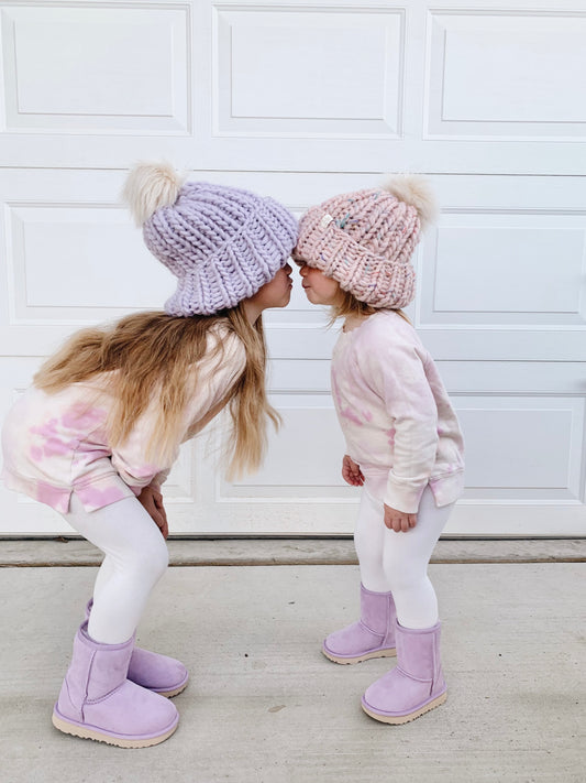 Heirloom Knit Denali Hat Pattern-Kids (Digital Download) | Pine & Poppy